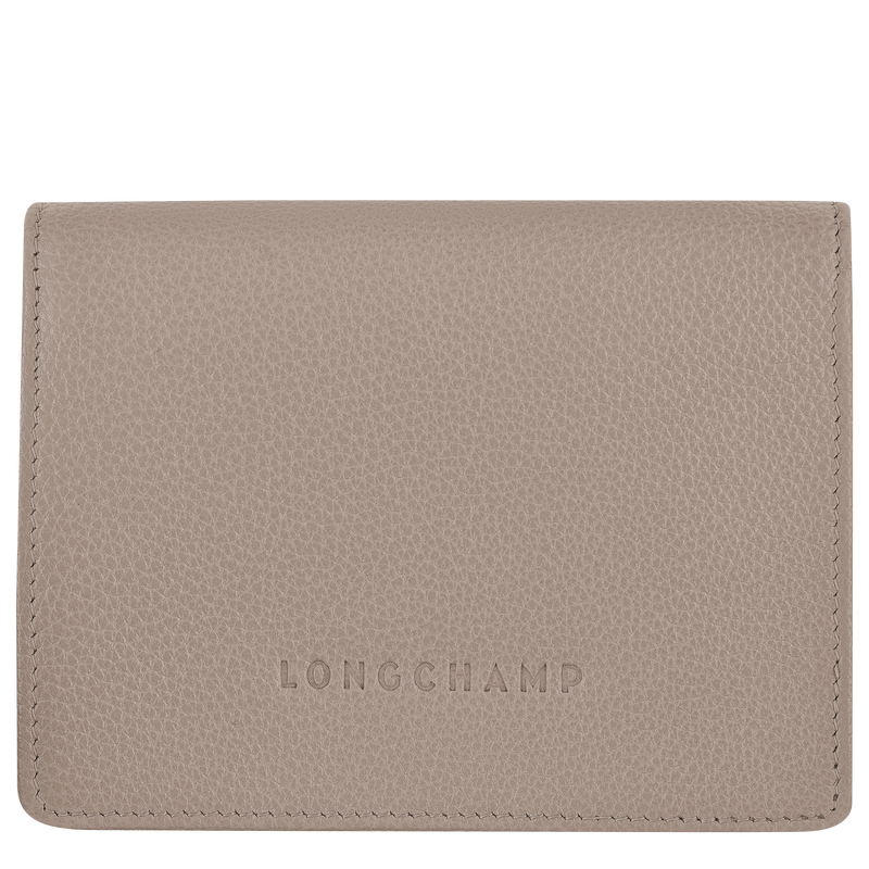 Le Foulonné Wallet , Turtledove - Leather  - View 1 of 4