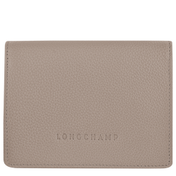 Le Foulonné 系列 小型錢包 , 斑鳩色 - 皮革