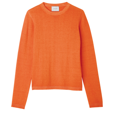 null Pullover, Orange
