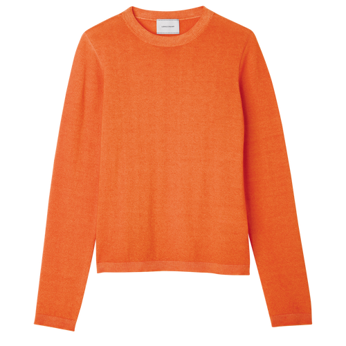 Pullover , Strick - Orange - Ansicht 1 von 3