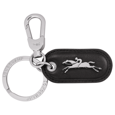 Schlüsselanhänger Le Pliage Xtra , Leder - Schwarz