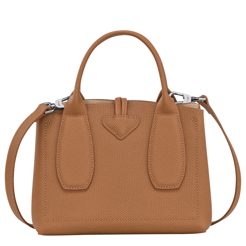 Sac main S Roseau Cuir Naturel Longchamp BE