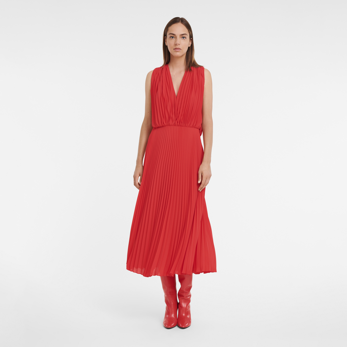Fall-Winter 2022 Collection Long dress, Red