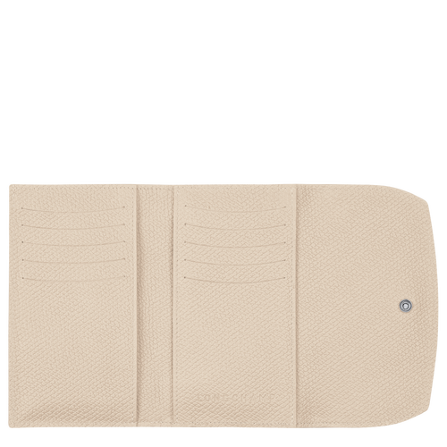 Brieftasche im Kompaktformat Roseau , Leder - Papier - Ansicht 2 von 3