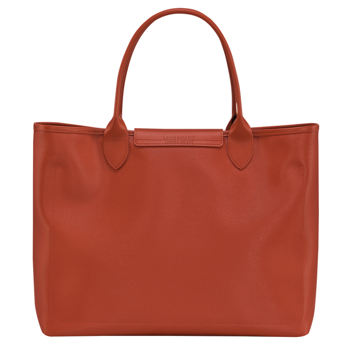 Le Pliage City Tote bag L, Terracotta