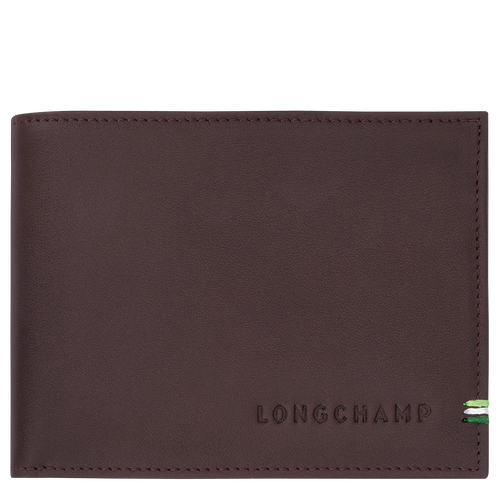 Longchamp sur Seine Portemonnee , Mokka - Leder - Weergave 1 van  3