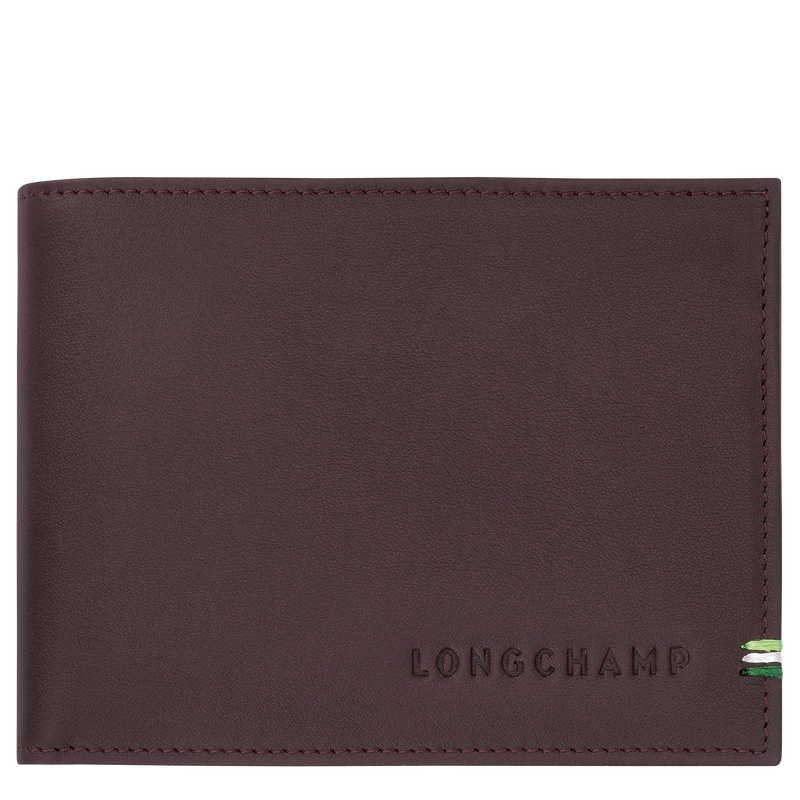 Longchamp sur Seine Wallet , Mocha - Leather  - View 1 of  3