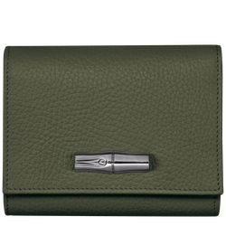 Le Roseau Essential Cartera compacta , Cuero - Caqui