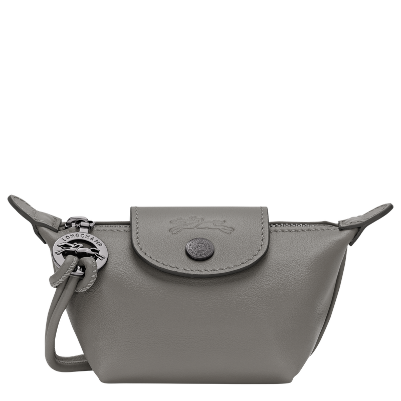 Porta-moedas Le Pliage Xtra , Pele - Cinzento claro  - Vista 1 de  2