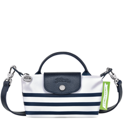 Le Pliage Collection Zak , Marineblauw/Wit - Canvas