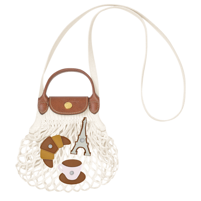 Le Pliage Filet Umh&auml;ngetasche XS, Ecru