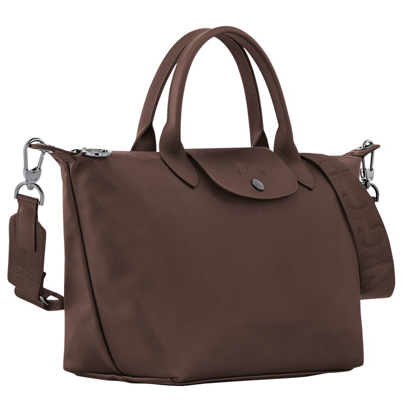 Le Pliage Xtra S Handbag Mocha - Leather | Longchamp US