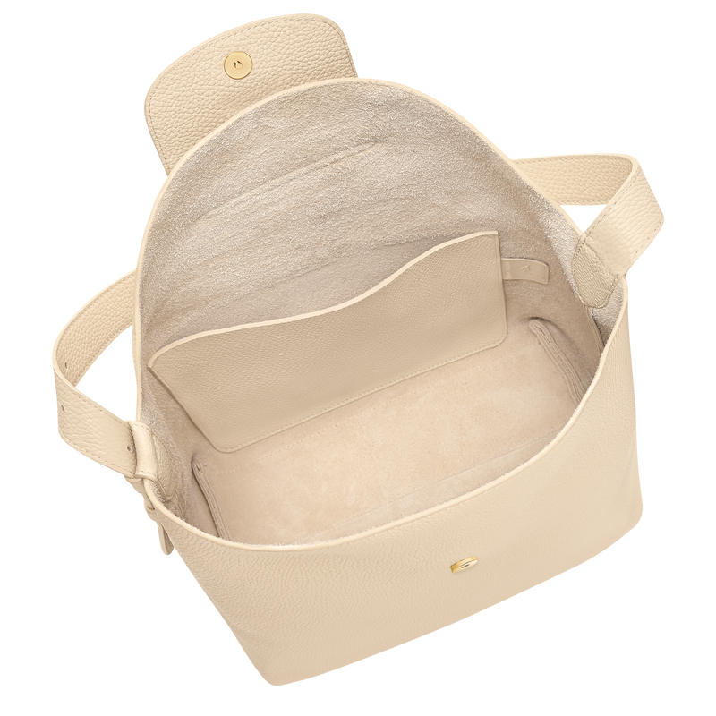 Le Cadence L Shoulder bag , Vanilla - Leather  - View 5 of 7
