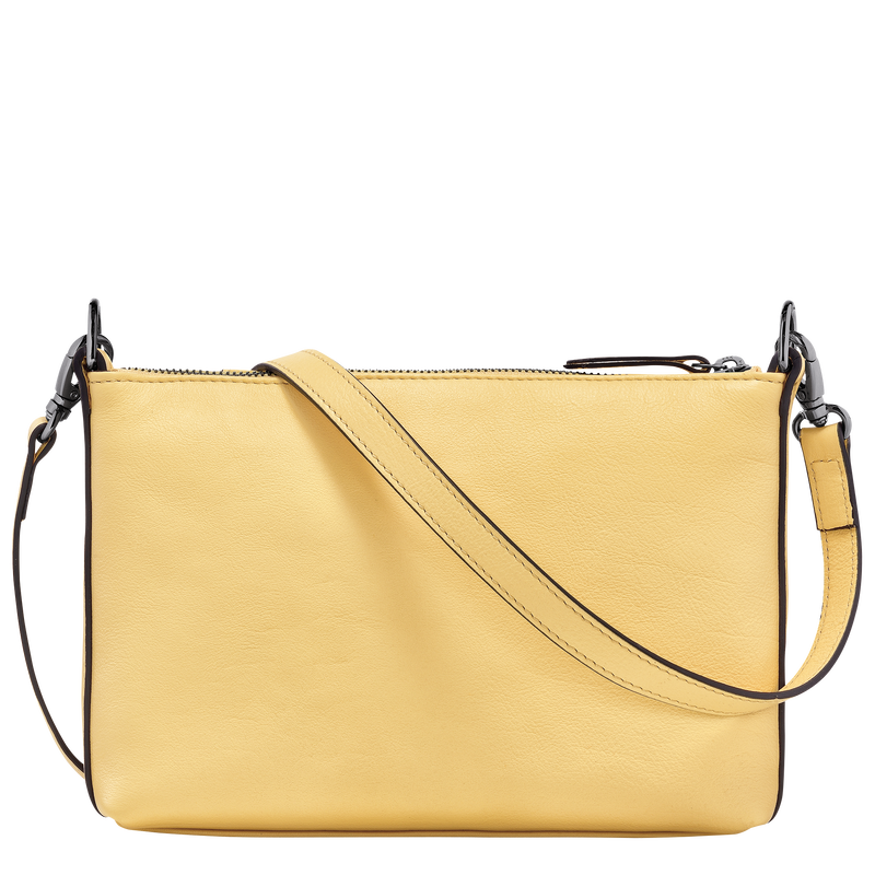 Sac bandoulière S Longchamp 3D , Cuir - Blé  - Vue 4 de 4