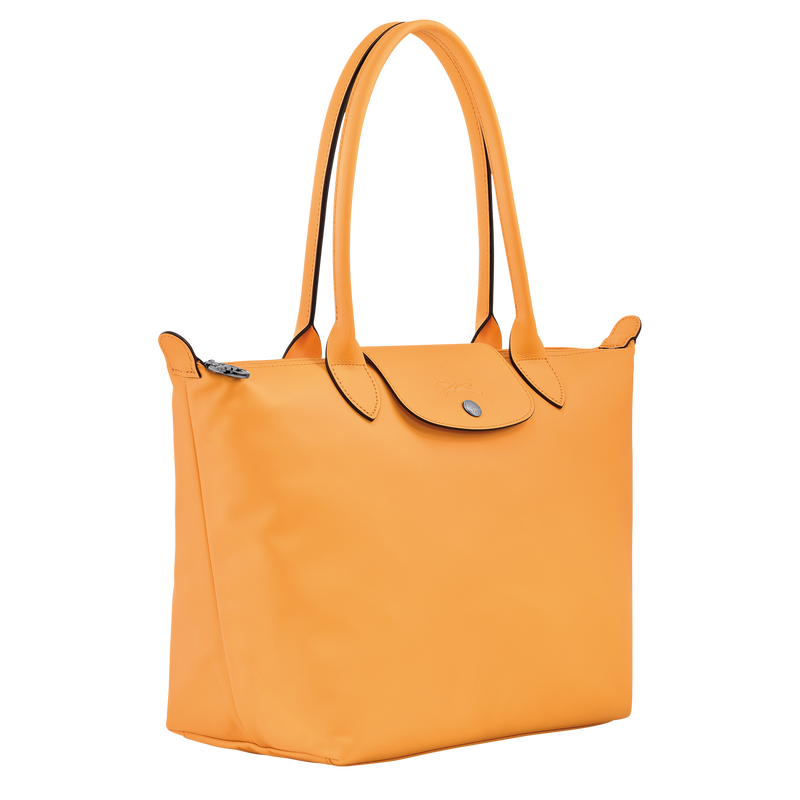 Sac cabas M Le Pliage Xtra , Cuir - Abricot  - Vue 3 de 6