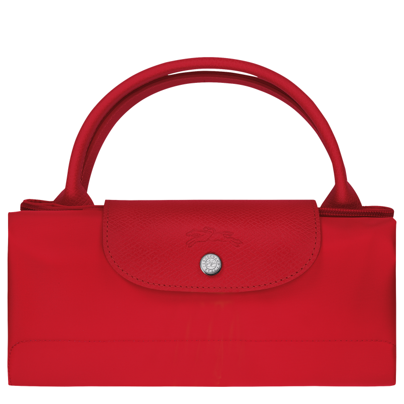 Le Pliage Green M Travel bag , Tomato - Recycled canvas  - View 7 of  7