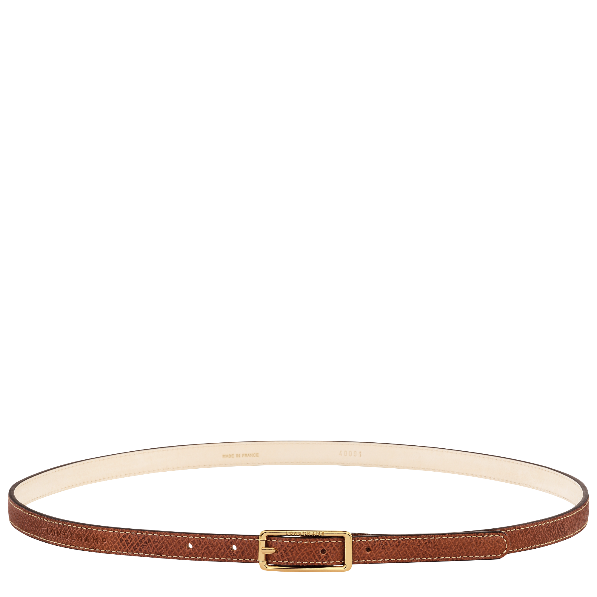 Ceinture Femme LUNA En Cuir Italien Pleine Fleur - Fabriquée En France - Fashiongen