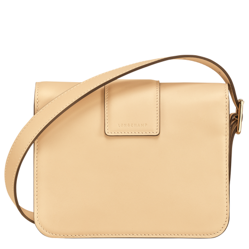 Box-Trot S Crossbody bag , Straw - Leather - View 4 of  5