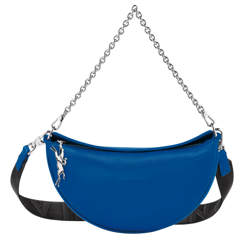 Smile S Crossbody bag , Electric Blue - Leather - View 1 of  4