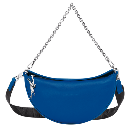 Smile S Crossbody bag , Electric Blue - Leather - View 1 of  2