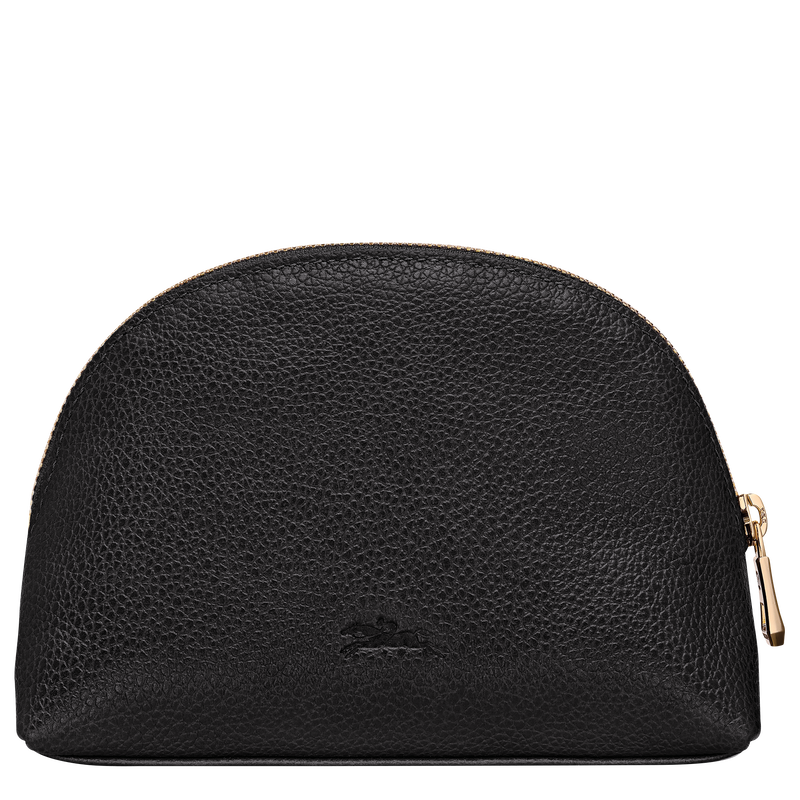 Pochette Le Foulonn&eacute; , Leder - Schwarz  - Ansicht 2 von 2