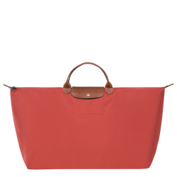 Le Pliage Original XL Travel bag , Tomato - Recycled canvas
