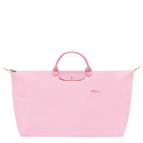 Le Pliage Green 旅行袋 M , 粉紅色 - 再生帆布 - 查看 1 5