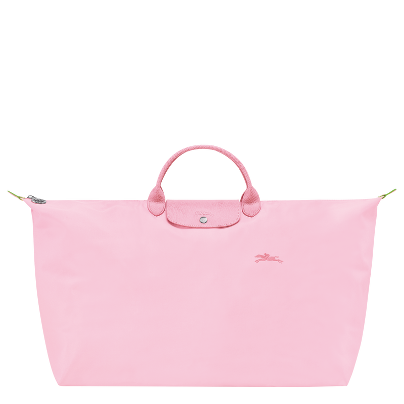 Le Pliage Green 旅行袋 M , 粉紅色 - 再生帆布  - 查看 1 5