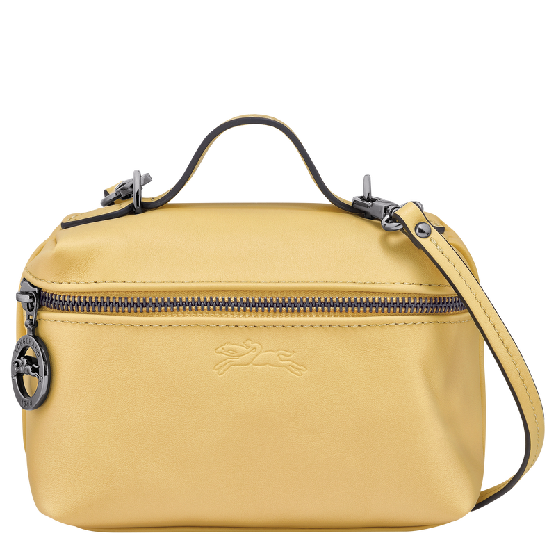 Le Pliage Xtra XS Vanity , Wheat - Leather  - View 1 of  5