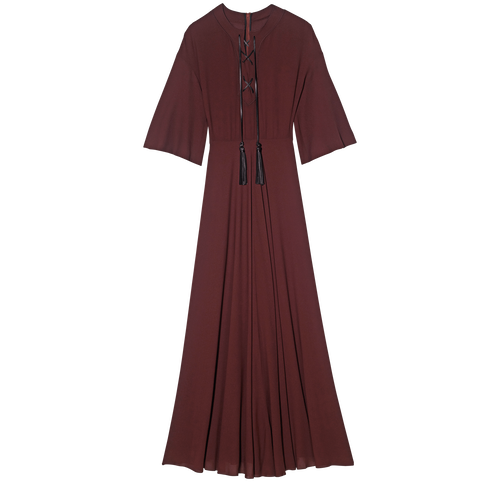 Robe longue, 404 Châtaigne Robe longue, 404 Châtaigne, hi-res