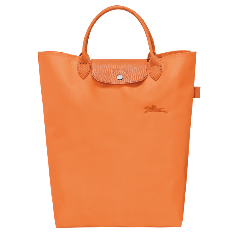 Orange canvas tote bags on sale