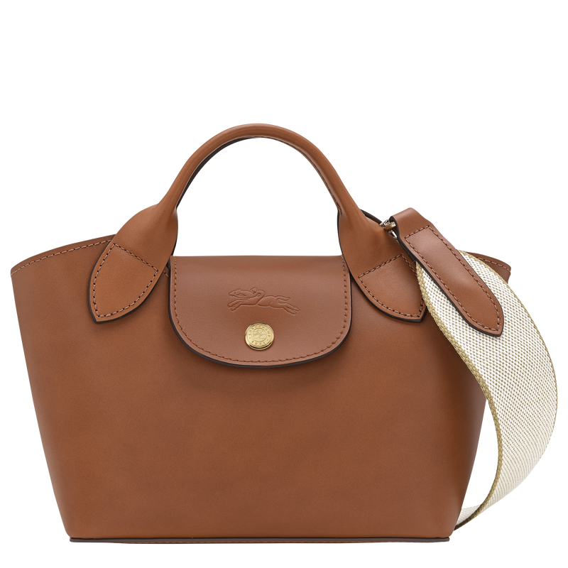 Shopping bag XS &Eacute;pure , Pelle - Cognac  - View 1 of  6