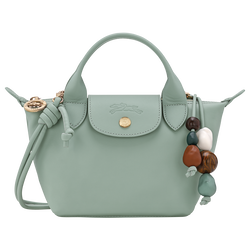 Le Pliage Xtra Handbag , Celadon - Leather