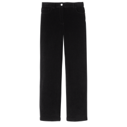 Pantalon , Velours - Noir