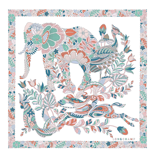 Silk scarf 50