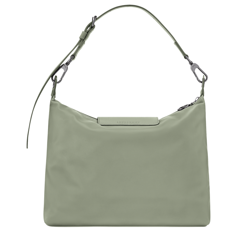 Le Pliage Xtra M Hobo bag , Tundra - Leather  - View 3 of  5