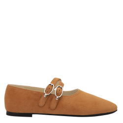 Le Foulonn&eacute; Ballerinas , Amber - Leather