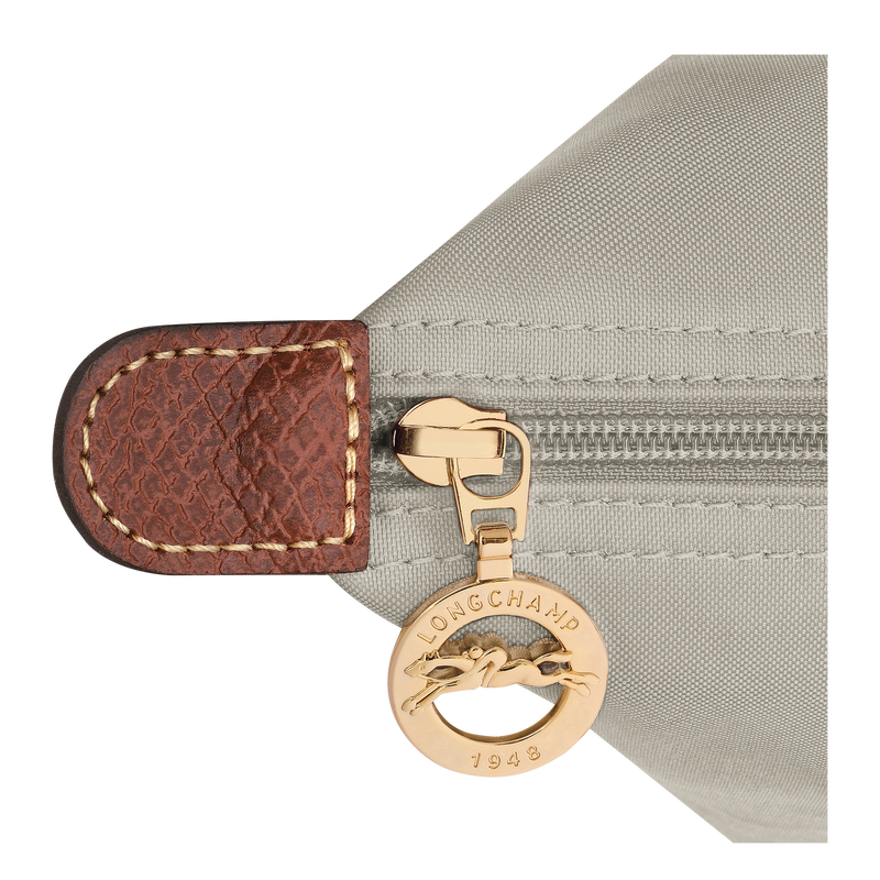 Borsa con manico S Le Pliage Original , Tela riciclata - Grigio Verde  - View 6 of  7