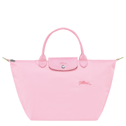 Le Pliage Green M Handbag , Pink - Recycled canvas - View 1 of 5