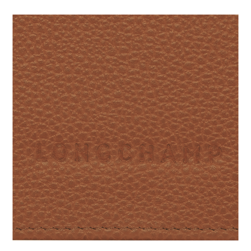 Le Foulonné Continental wallet , Caramel - Leather - View 4 of 4