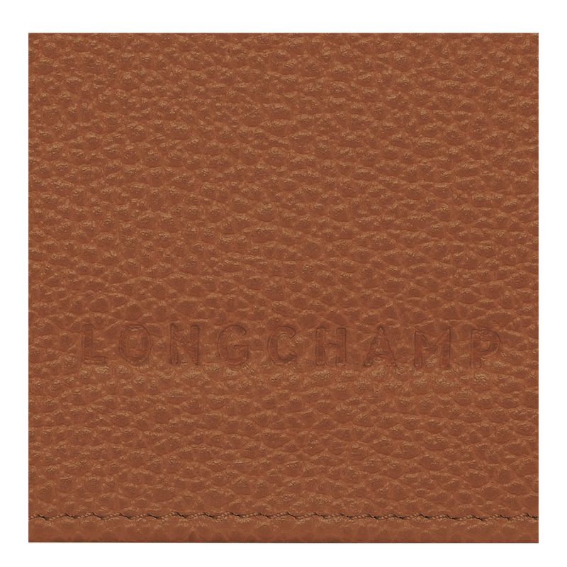 Le Foulonné Continental wallet , Caramel - Leather  - View 4 of 4