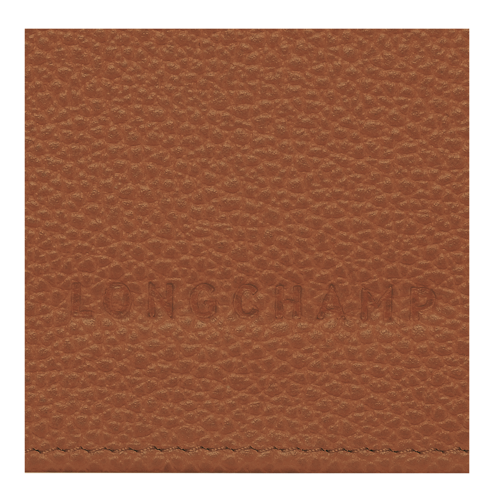 Le Foulonné Continental wallet, Caramel