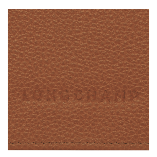 Le Foulonné Continental wallet , Caramel - Leather - View 4 of  4