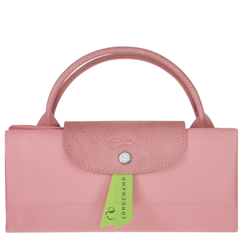 Le Pliage Green M Travel bag , Petal Pink - Recycled canvas - View 5 of  5