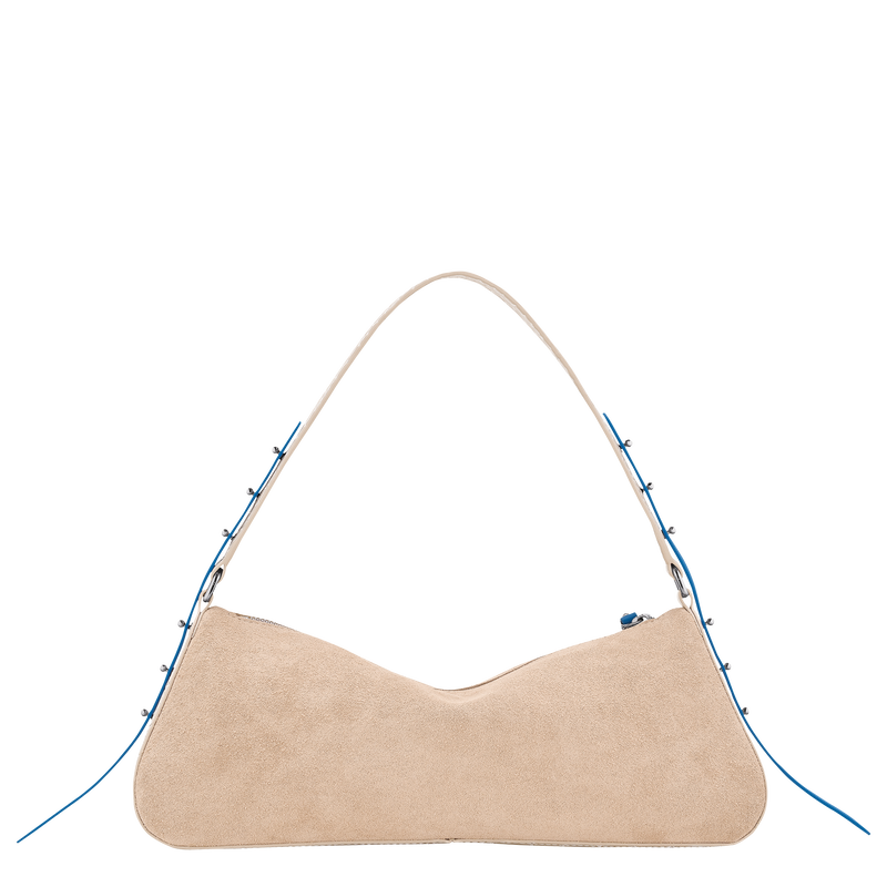 Re-Play S Shoulder bag , Chalk - Leather  - View 3 of  4