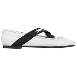 Energy Ballerinas , White - Leather