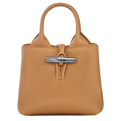 Le Roseau XS Handbag , Walnut - Leather