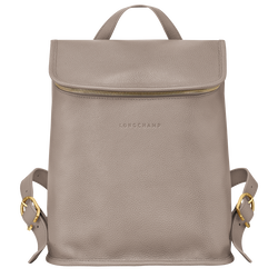 Le Foulonné Backpack , Turtledove - Leather