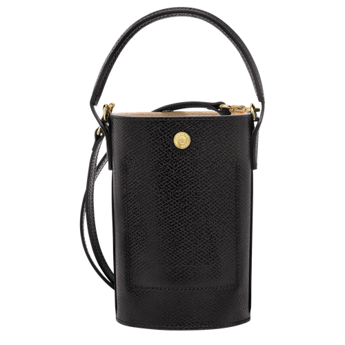 Épure Bolso bandolera XS , Cuero - Negro - Vista 4 de 5