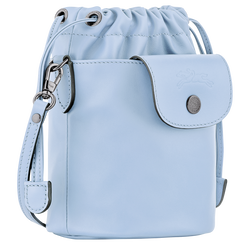 Le Pliage Xtra XS Bucket bag , Wave - Leather